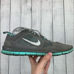 Nike woman’s blue and gray athletic shoes